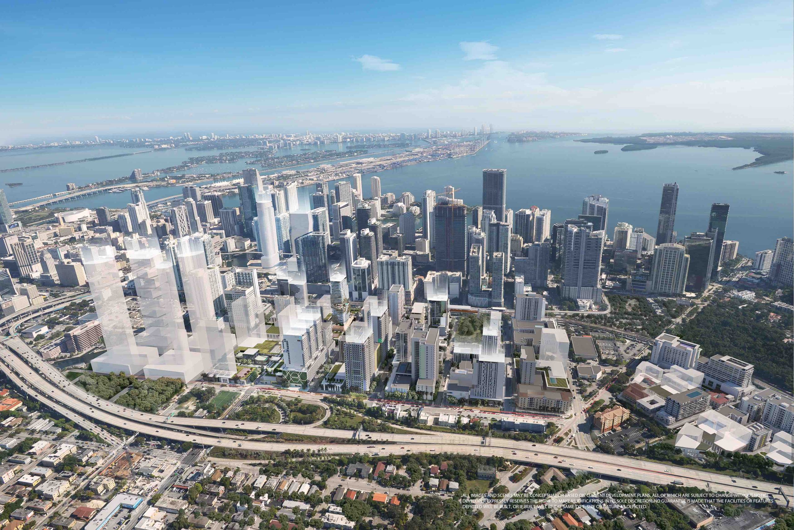 DEVELOPER HAS BIG PLANS FOR TOWERS, HOTELS, APARTMENTS NEAR DOWNTOWN MIAMI