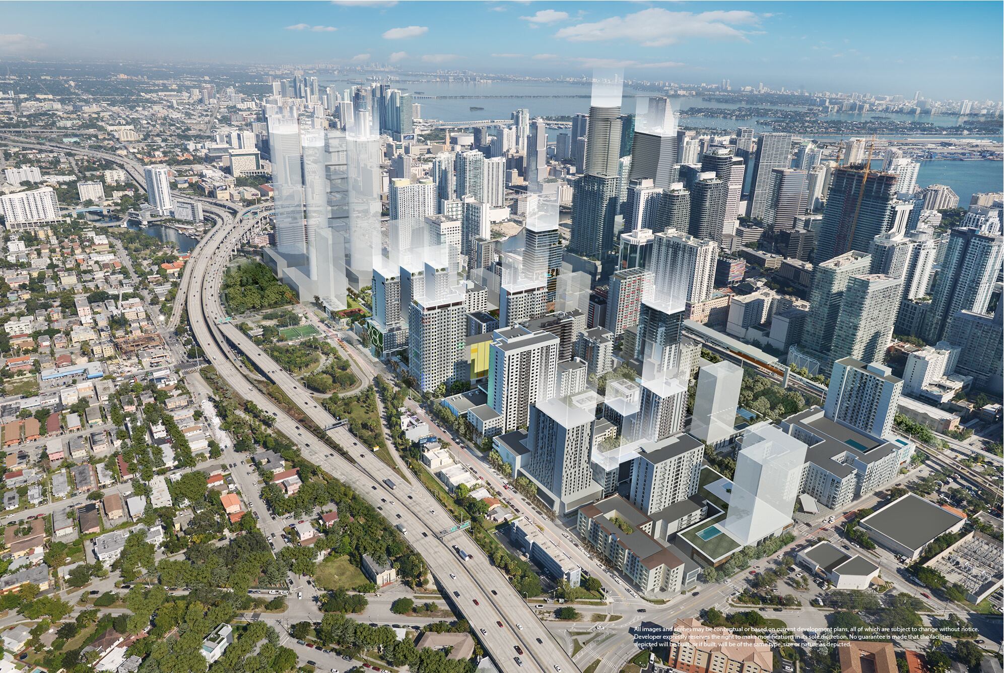 RENDERINGS SHOW WEST BRICKELL’S FUTURE, INCLUDING THOUSANDS OF NEW RESIDENTIAL UNITS